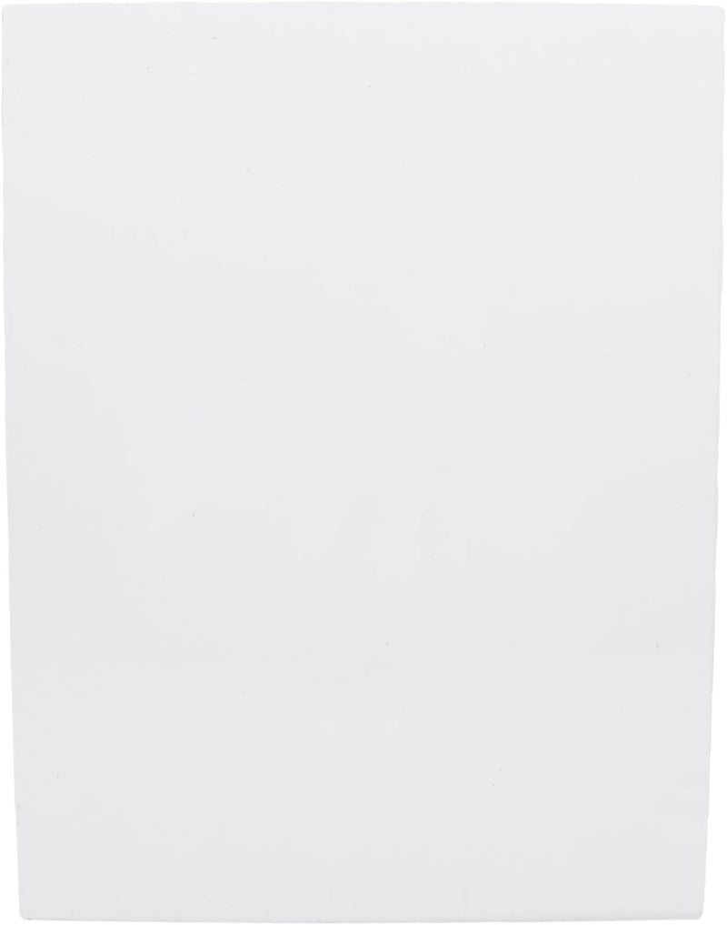 gonymask 3-Ply Guitar Pickguard 24x31DIY Material Blank Pick Guard Scratch Plate Sheet for Strat Tele Electric Guitar Jazz Precision Bass (White) - Image 1